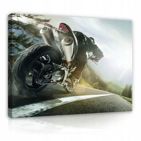 Imagine Motorbike Racer pentru camera de tineret 120x80