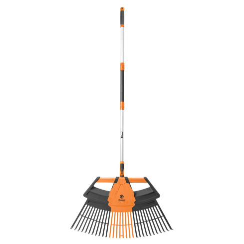 Greblă de grădină telescopică pentru frunze și iarbă – 3în1 – sistem de grădinărit QUEST