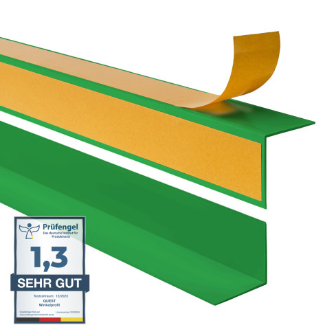 Profilul unghiului lipit ferm pe exterior, grassier