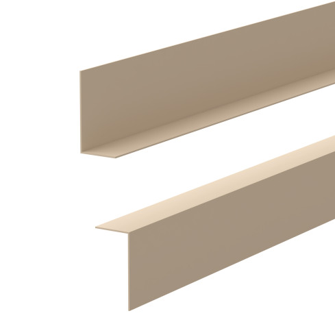 Plintă PVC minimalistă – rigidă, bej