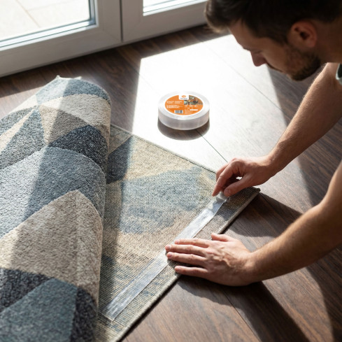 Bandă de montare autoadezivă cu gel, nano față-verso 30mm x 5 m