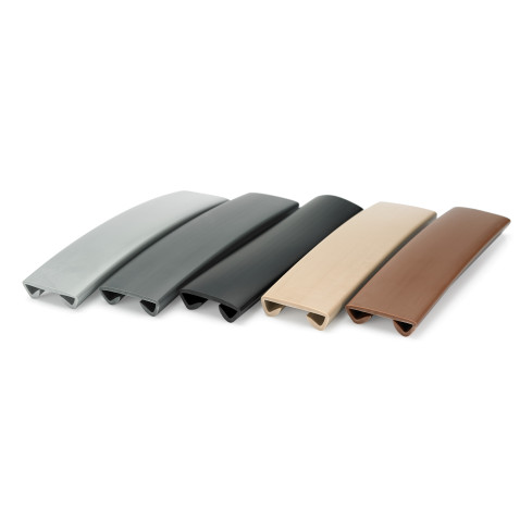 Balustradă PCV STANDARD Balustradă 40x8mm gri închis 