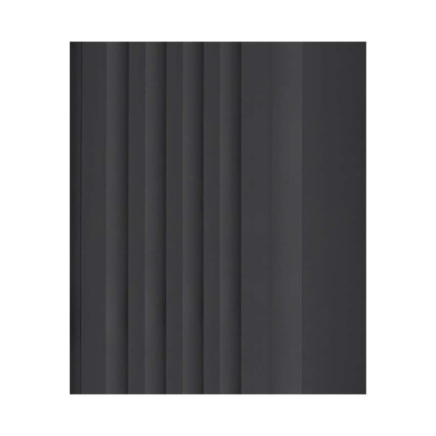 Profil antiderapant pentru scări 48x42mm, 150cm, negru