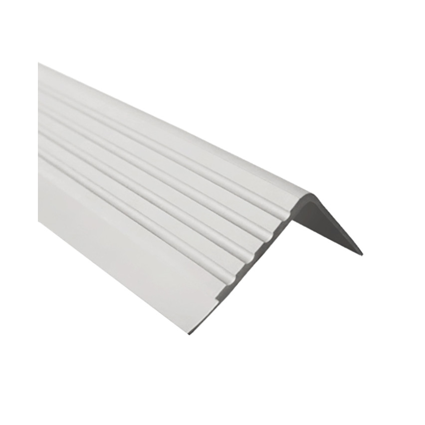 Profil antiderapant pentru scări, 40x40mm, 150cm, gri