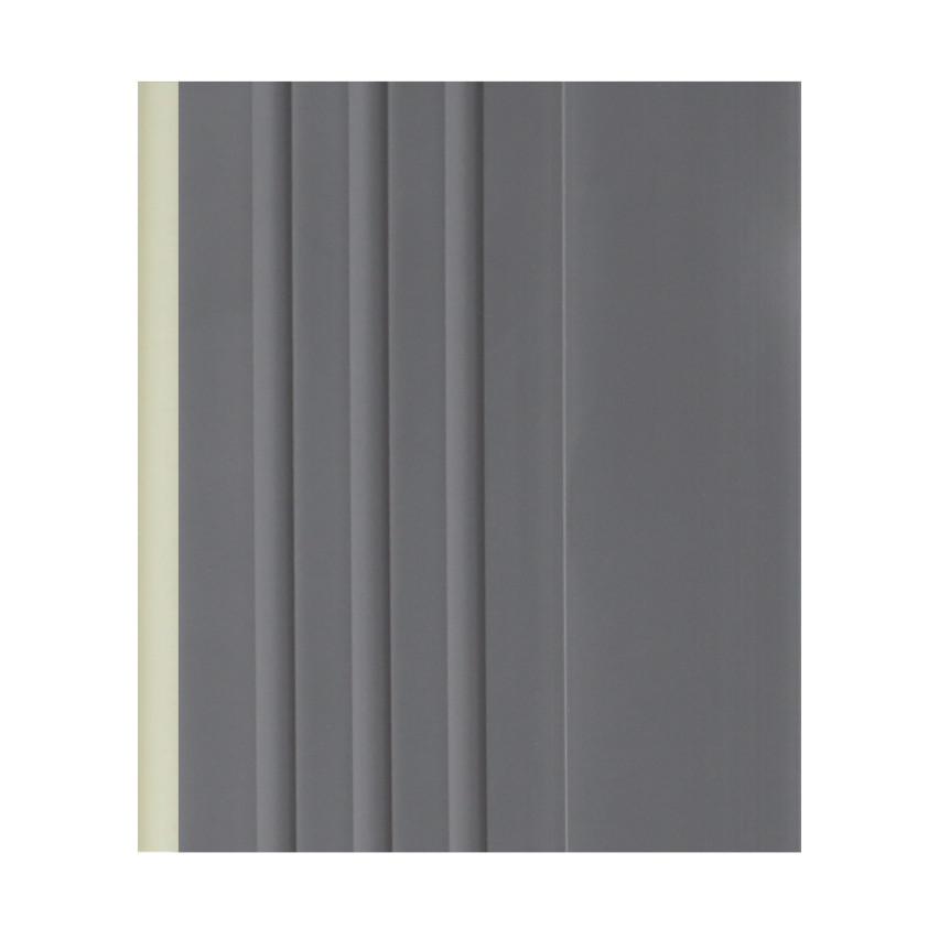 Profil antiderapant pentru scări fotoluminiscent 40x40mm, 150cm, gri închis