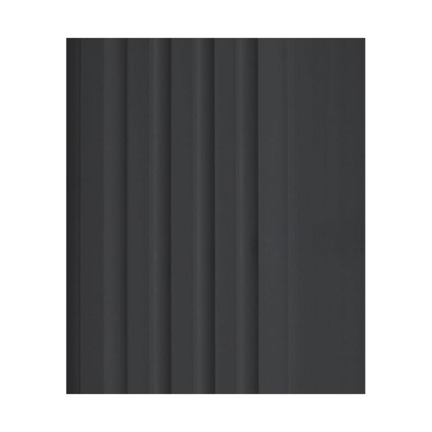 Profil antiderapant pentru scări 42x40mm, 150cm, negru