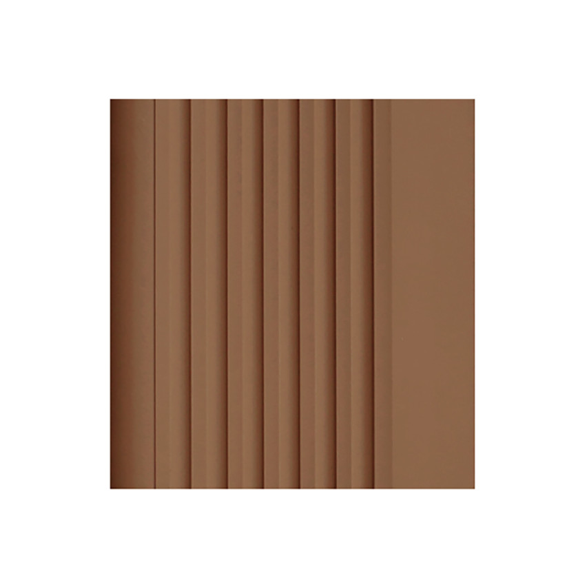 Profil antiderapant pentru scări 70x40mm, 150cm, maro