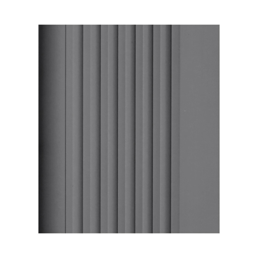 Profil antiderapant pentru scări, 52x40mm, 150cm, gri închis