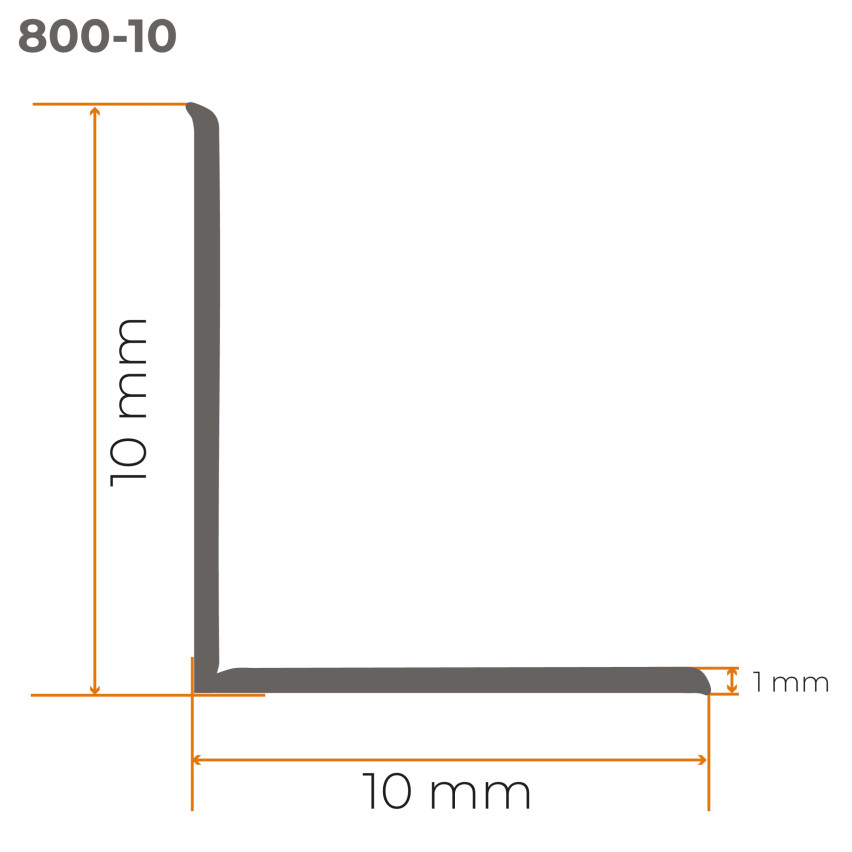 Plinta moale autoadezivă moale 10x10mm pentru bucătărie și baie Bandă de etanșare a îmbinărilor din PVC maro închis 5m