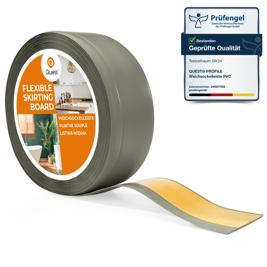 Plintă PVC autoadezivă, 70x20mm, măsline