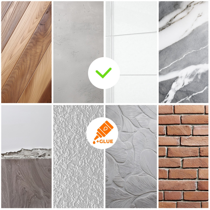 Plintă moale autoadezivă 50x20 mm, garnitură de perete flexibilă pentru bucătărie și baie, plintă PVC, bandă de etanșare, stejar rustic