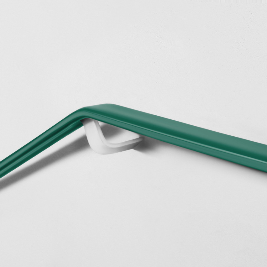 PREMIUM PVC balustradă bandă, balustradă 40x8mm, 1m, verde