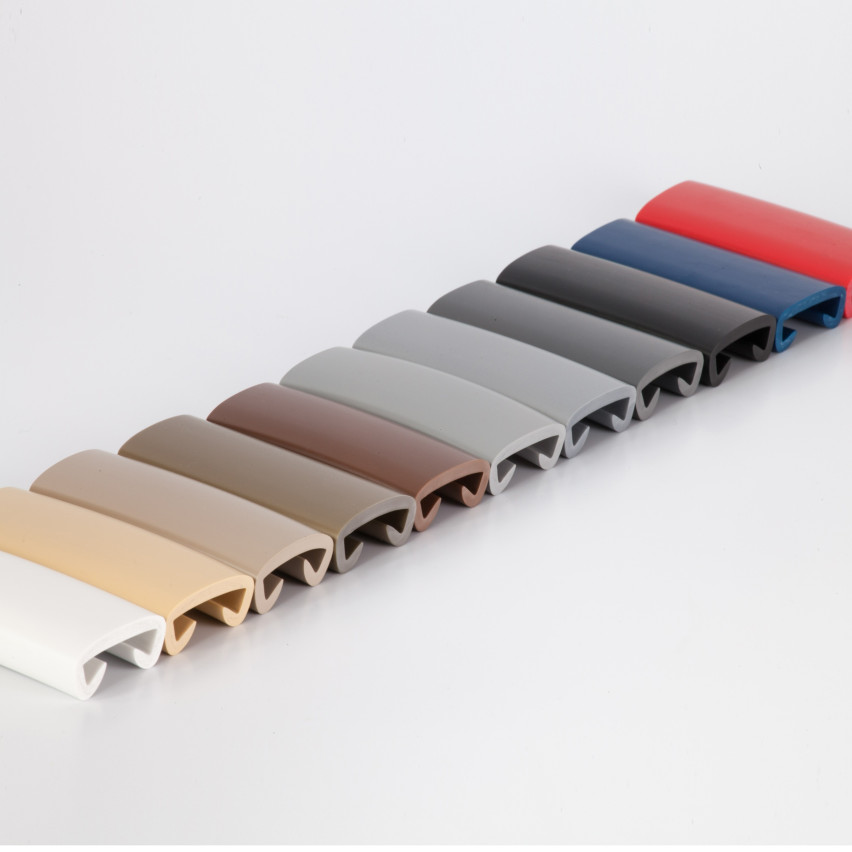 Balustradă din PVC, balustradă pentru scări, balustradă pentru scări, PREMIUM, 40x8mm, alb, 1m