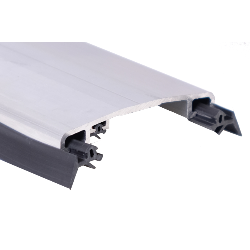 Sigiliu superior din policarbonat, negru, 1m