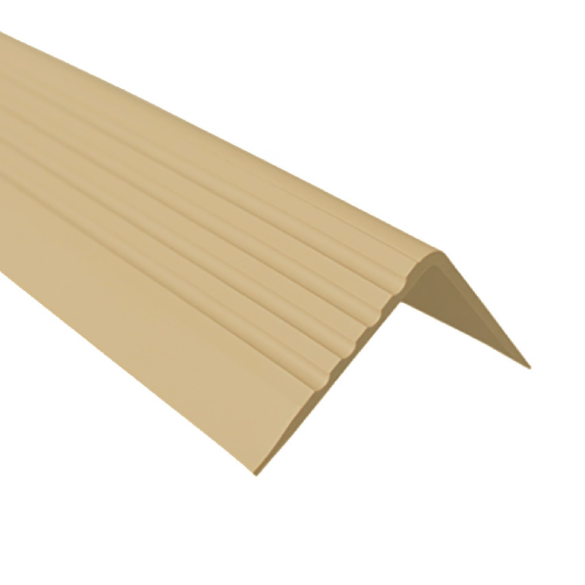 Profil antiderapant pentru trepte 50x42mm 150cm crem