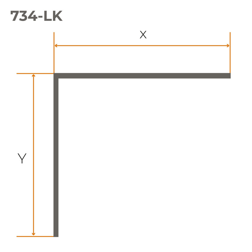 Capac pentru șină de perdea, Capac pentru șină de perdea 2m alb 