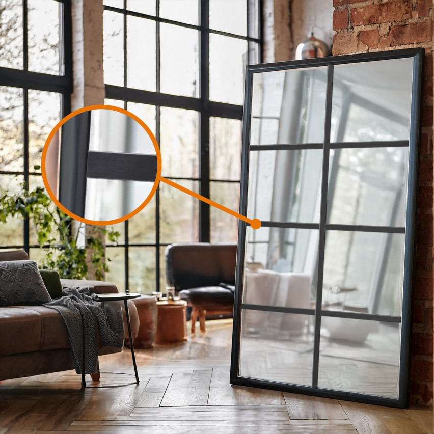 Bară plată din PVC dur cu adeziv, albastră, 10 m