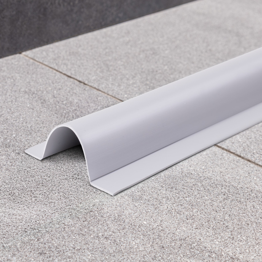 Listă multifuncțională PVC 6in1 – panou de finisaj autoadeziv, negru