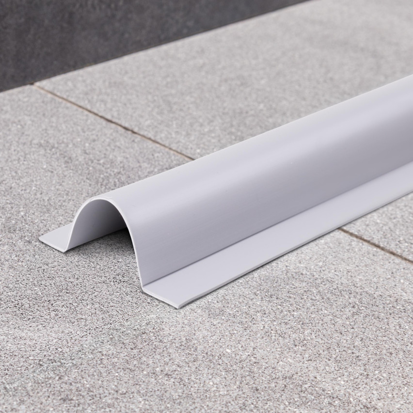 Listă multifuncțională PVC 6in1 – panou de finisaj autoadeziv, gri închis