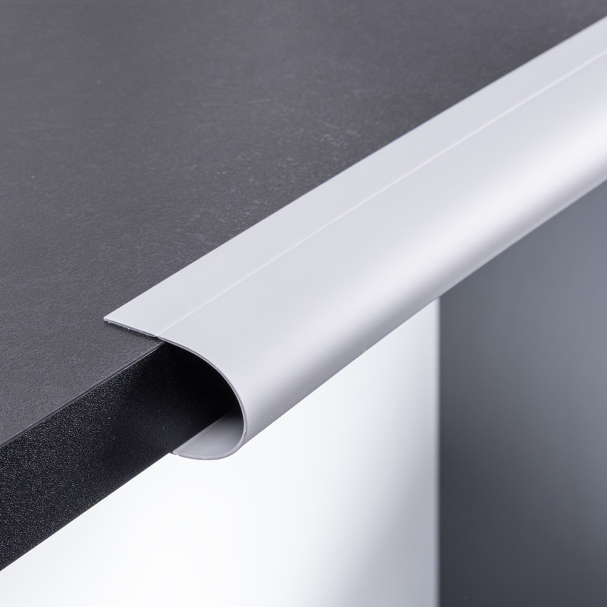 Listă multifuncțională PVC 6in1 – panou de finisaj autoadeziv, negru