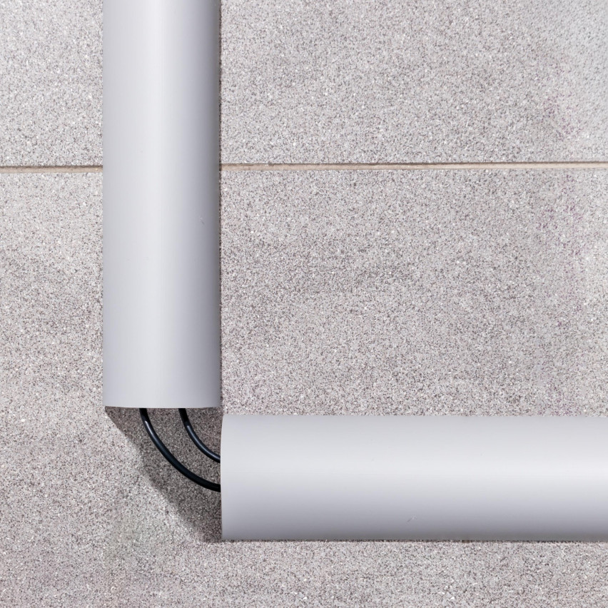 Listă multifuncțională PVC 6in1 – panou de finisaj autoadeziv, gri închis