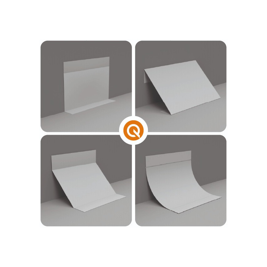 Listă multifuncțională PVC 6in1 – panou de finisaj autoadeziv, verde deschis