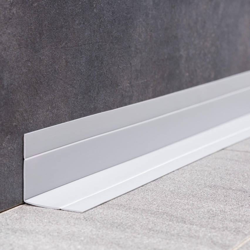 Baghetă Multifuncțională din PVC 4în1 – Panou de Finisare Autocolant, Negru