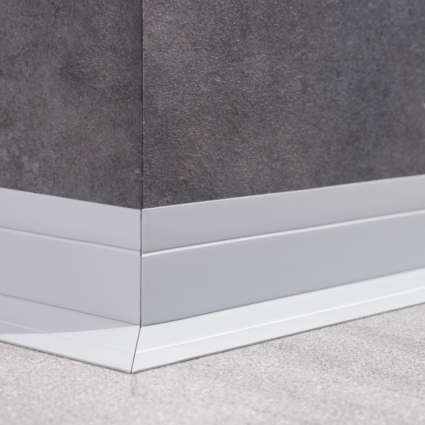 Baghetă Multifuncțională din PVC 4în1 – Panou de Finisare Autocolant, Alb