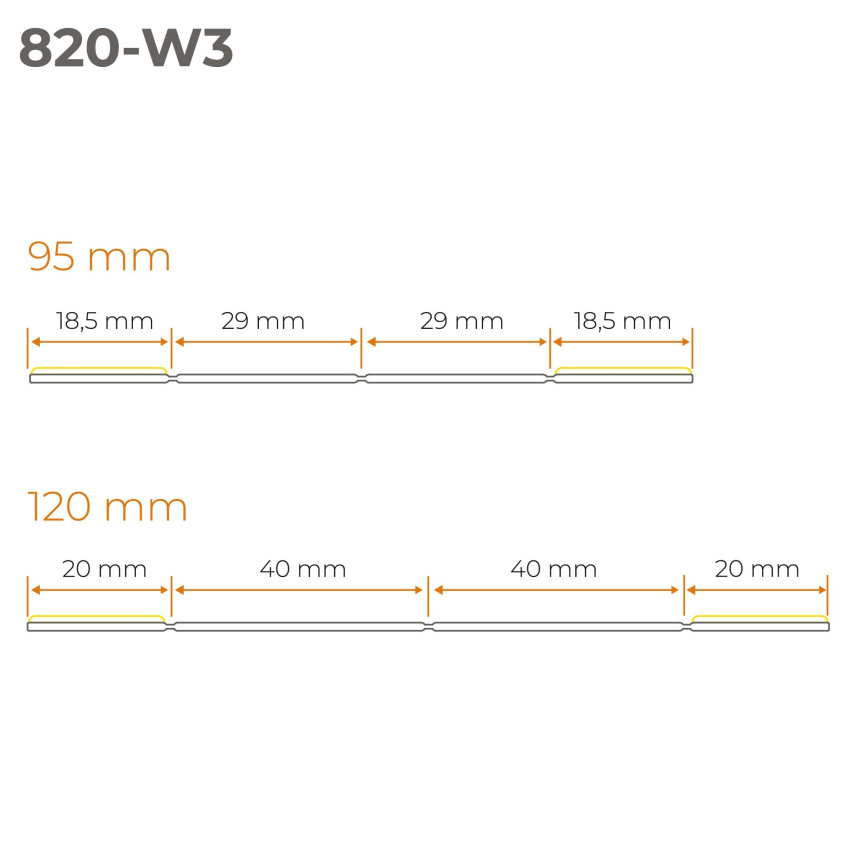 Baghetă Multifuncțională din PVC 4în1 – Panou de Finisare Autocolant, Gri