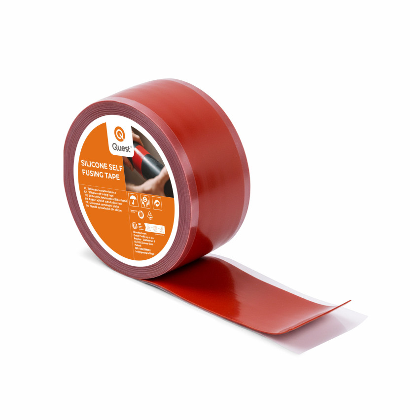 Bandă siliconică autovulcanizantă, bandă autoetanșantă, 25mm/3m