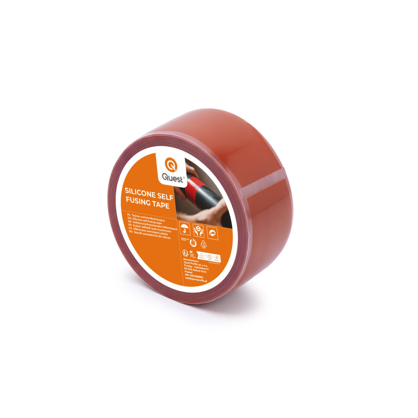 Bandă siliconică autovulcanizantă, bandă autoetanșantă, 25mm/3m