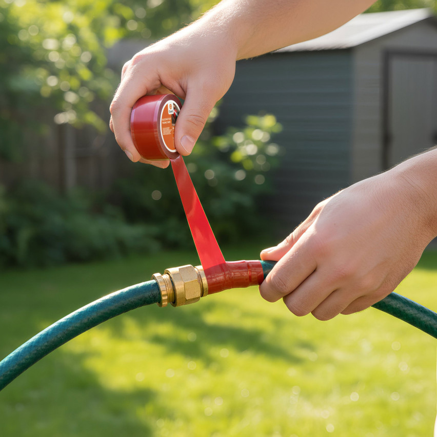 Bandă siliconică autovulcanizantă, bandă autoetanșantă, 25mm/3m