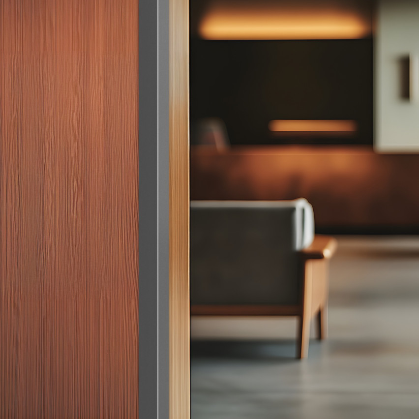 PVC Profil unghiular dur, plastic, protecție margini, verde