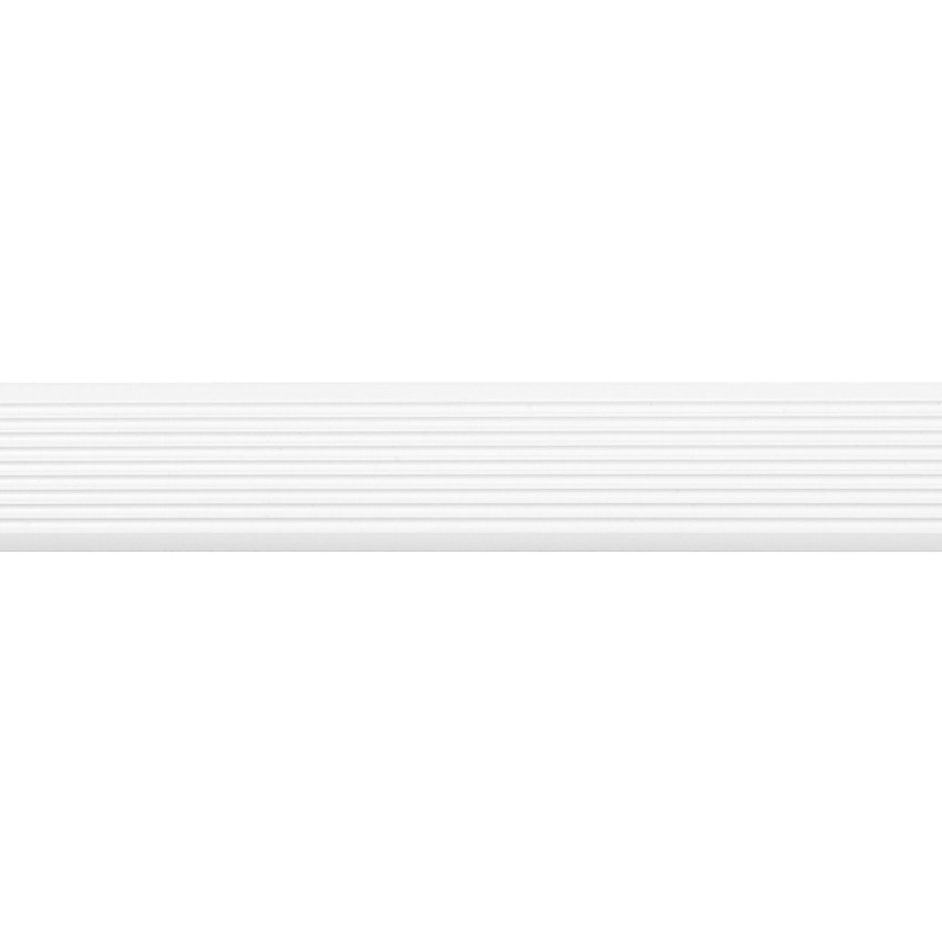 Profil PVC antiderapant autoadeziv, striat, LAP3, 35mm, 5m, alb