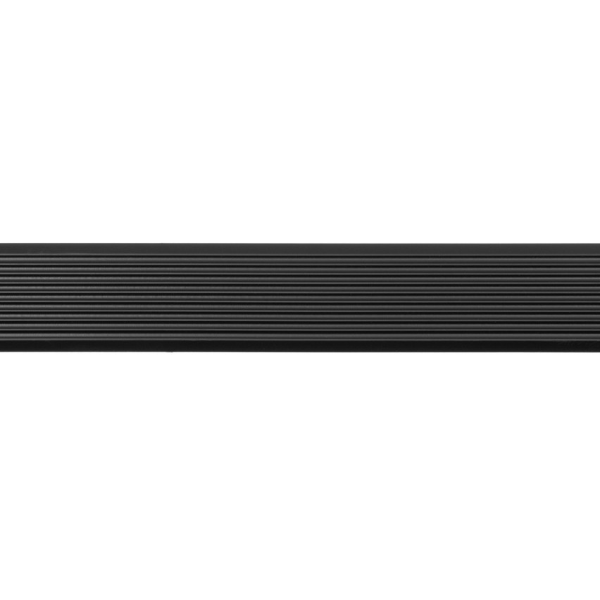 Profil PVC antiderapant autoadeziv, striat, LAP3, 35mm, 5m, negru