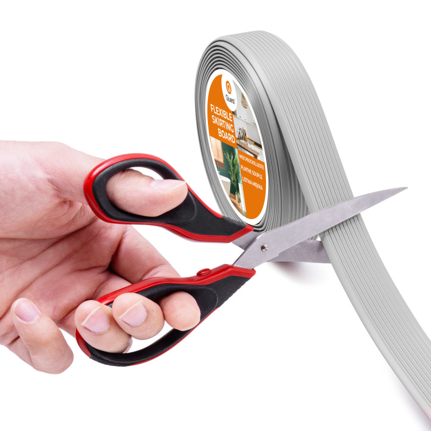 Profil PVC antiderapant autoadeziv, striat, LAP3, 35mm, 5m, gri