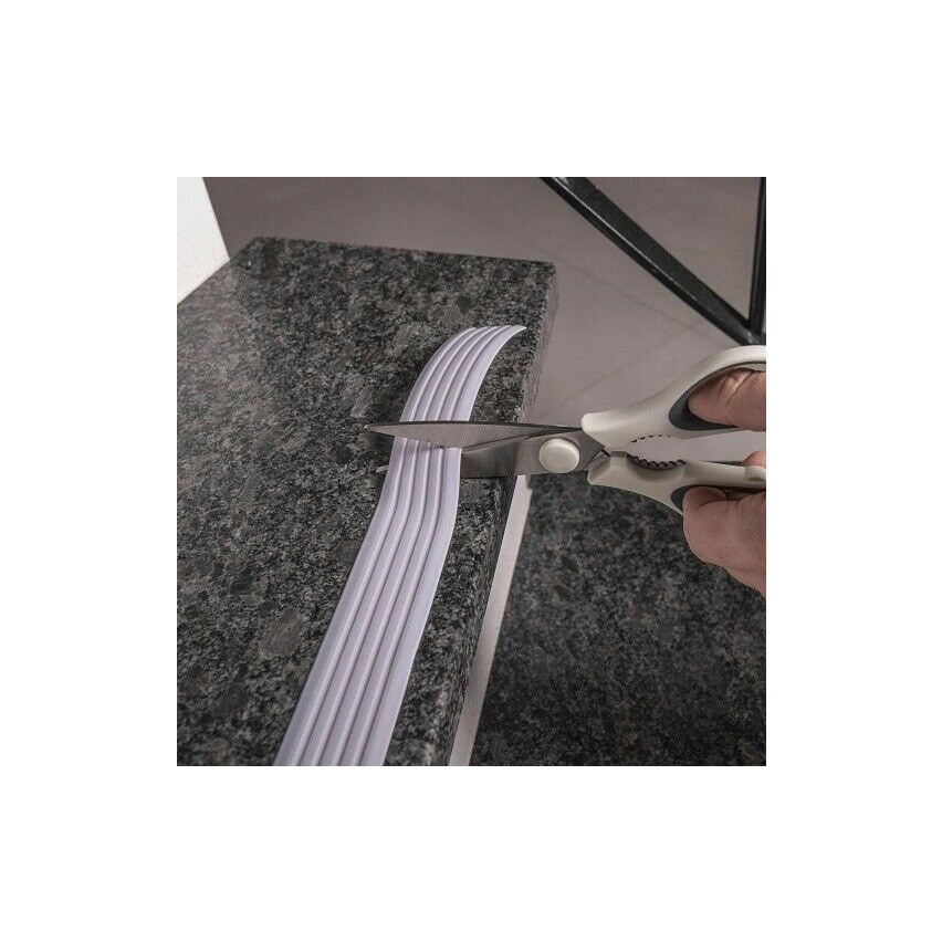 Bandă antiderapantă din PVC Autoadezivă, benzi antiderapante pentru scări, protecție antiderapantă, 5m, gri închis