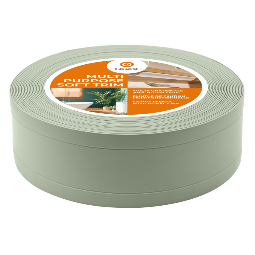 Listă multifuncțională PVC 6in1 – panou de finisaj autoadeziv, verde deschis