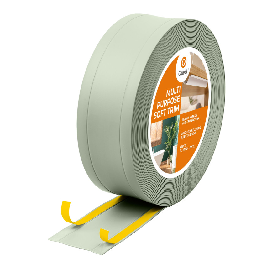 Listă multifuncțională PVC 6in1 – panou de finisaj autoadeziv, verde deschis