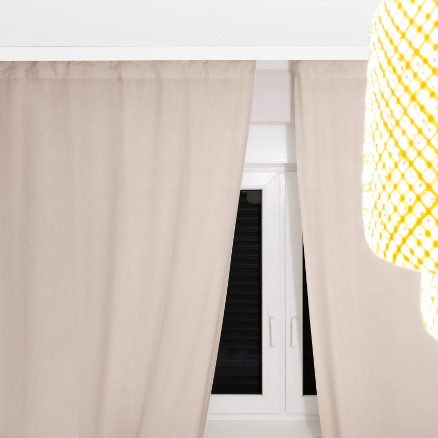 Capac pentru șină de perdea, Capac pentru șină de perdea 2m alb 