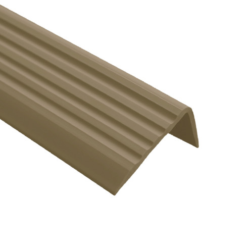 Profil antiderapant pentru trepte 50x42mm 150cm alamă